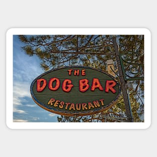 The Dog Bar Cuchara Colorado by Debra Martz Sticker